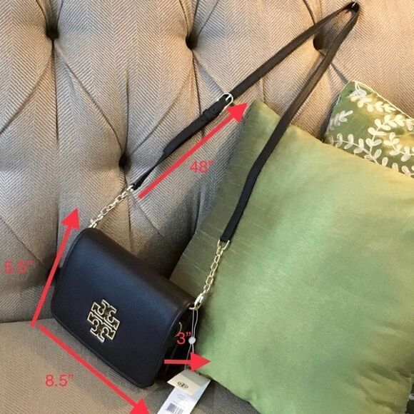 TORY BURCH BRITTEN CROSSBODY HANDBAG - Picture 3 of 9